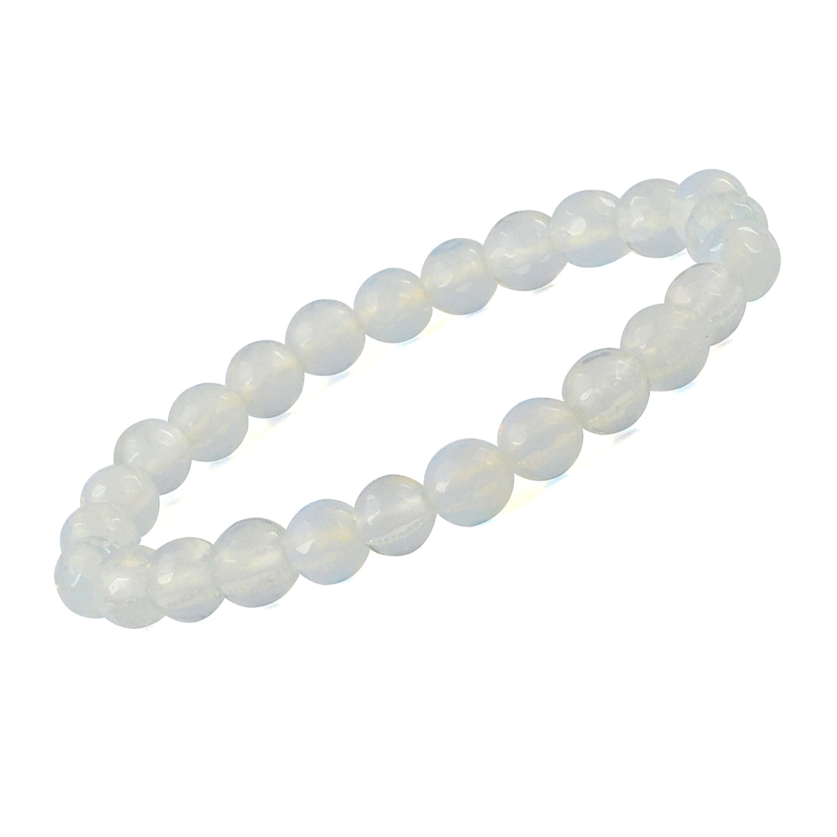 Opalite Crystal Bracelet | Natural Healing Gemstone Bracelet for Calm & Emotional Balance
