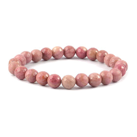 Rhodochrosite Crystal Bracelet | Natural Healing Gemstone Bracelet for Love & Emotional Healing