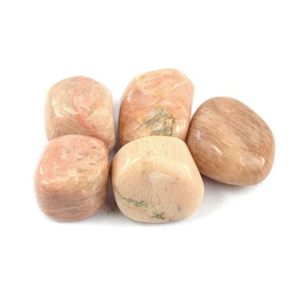 Peach Moonstone Tumble Stone