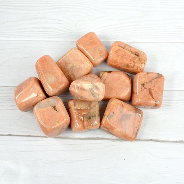 Peach Moonstone Superior Tumble Stone