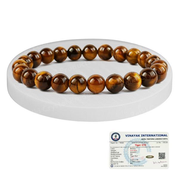 Certified Bracelet with Selenite Charging Plate Combo | Black Tourmaline Magnet Bracelet (Not for sale)