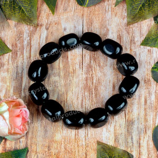 Natural Crystal Stone Big Tumble Bracelet