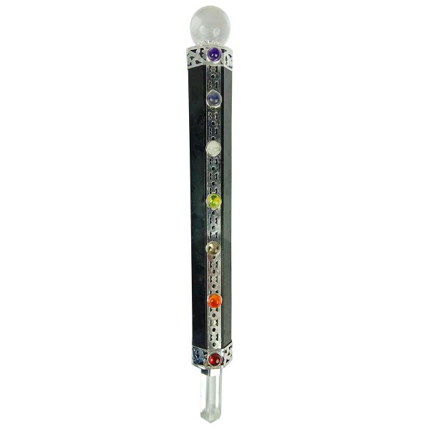 Black Tourmaline Wand for Protection and Grounding