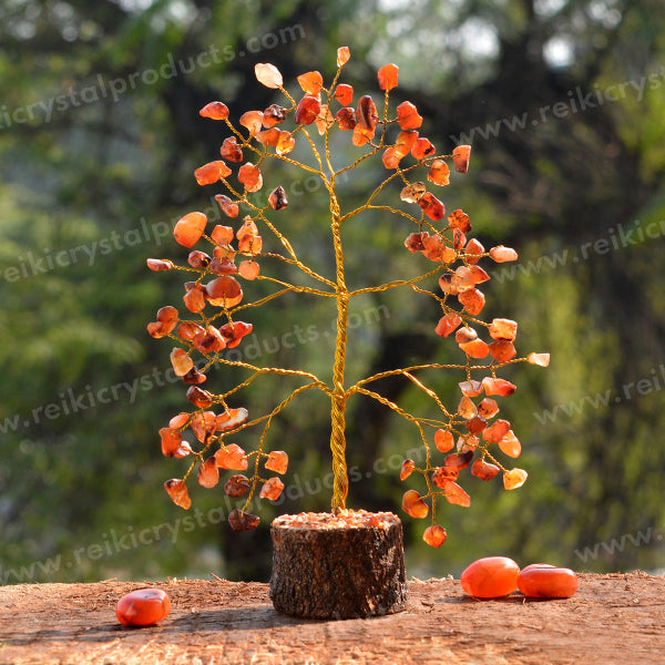Natural Crystal Stone Tree 100 Beads