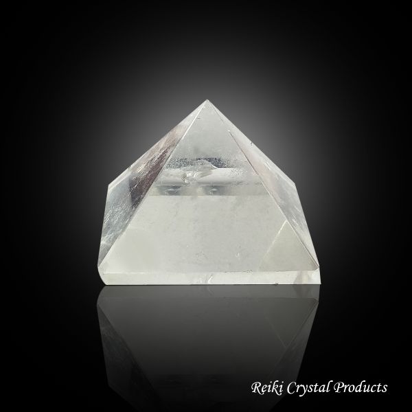 Clear Quartz Energy Amplifying Mini Pyramid