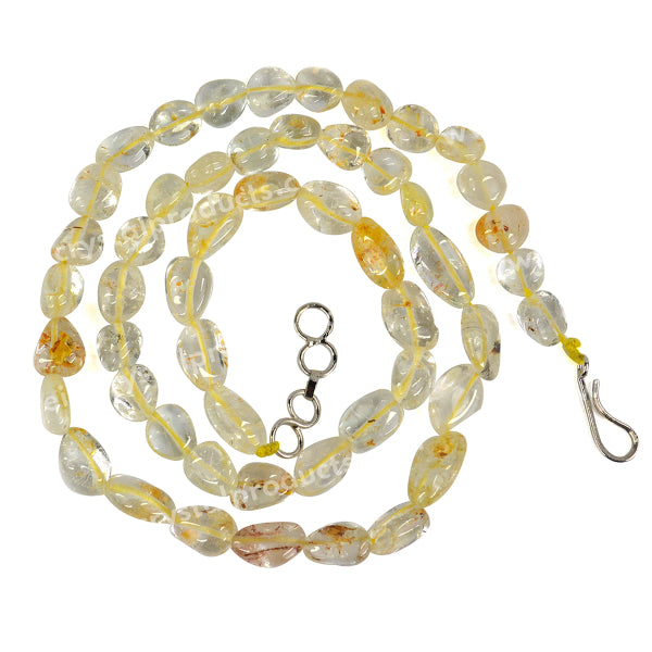 Golden Rutile Quartz Spiritual Healing Necklace