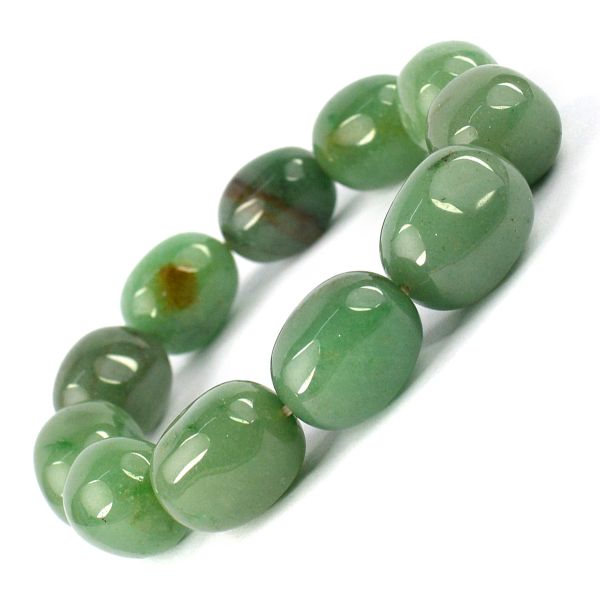 Natural Crystal Stone Big Tumble Bracelet