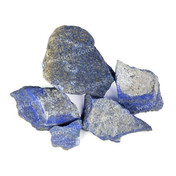 Lapis Lazuli Raw Rough Stones | Natural Lapis Lazuli Healing Crystal Rough Stone for Wisdom, Communication & Mental Clarity | Reiki, Meditation, Chakra Balancing, Crystal Collection & Home Décor