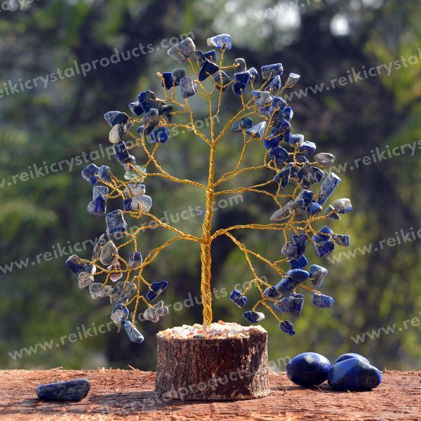 Natural Crystal Stone Tree 100 Beads