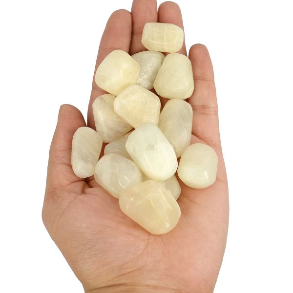 Milky Moonstone Tumble Stone
