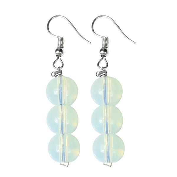 Natural Crystal Stone Earrings for Girls & Women