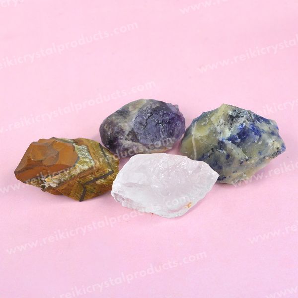 Natural Raw Rough Crystals for Meditation, Home Decor & Crystal Collection | Reiki Charged
