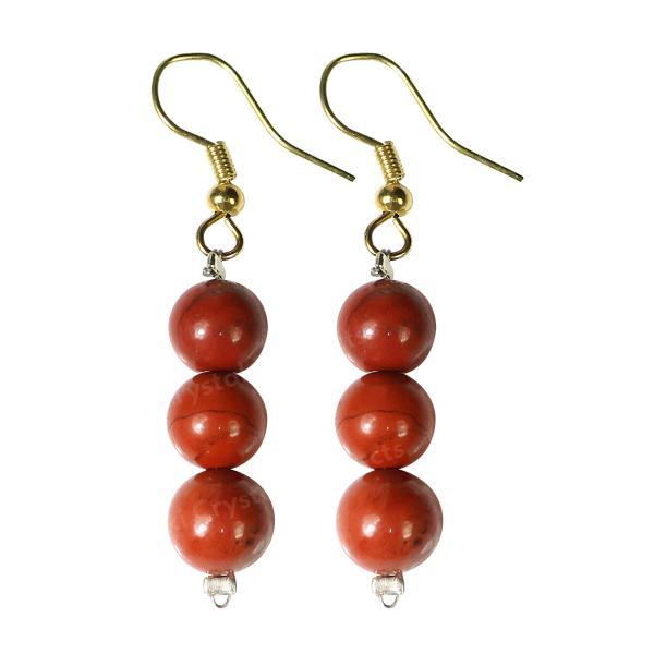 Natural Crystal Stone Earrings for Girls & Women