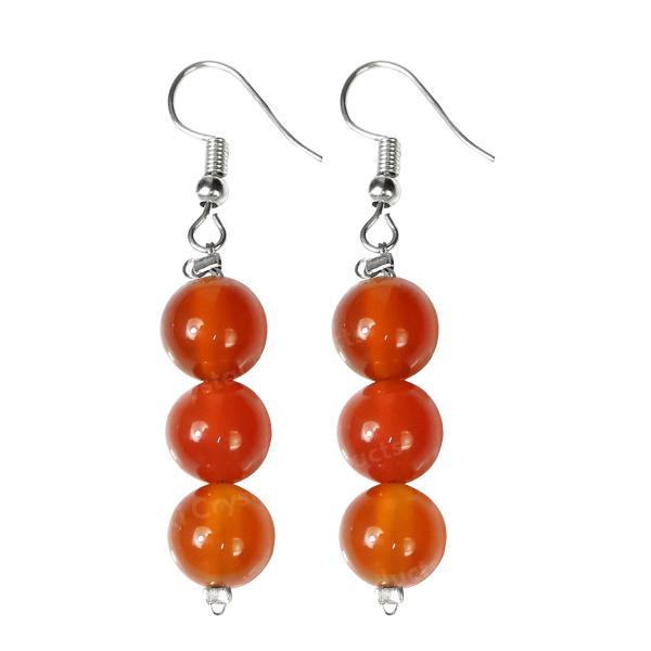 Natural Crystal Stone Earrings for Girls & Women