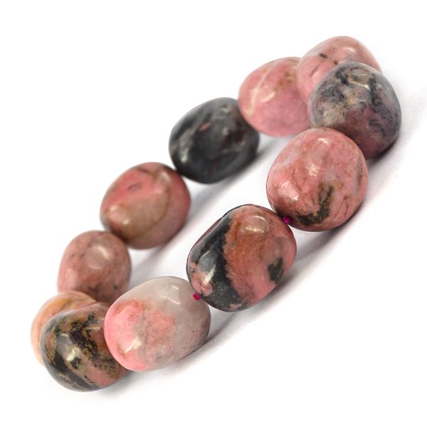 Natural Crystal Stone Big Tumble Bracelet