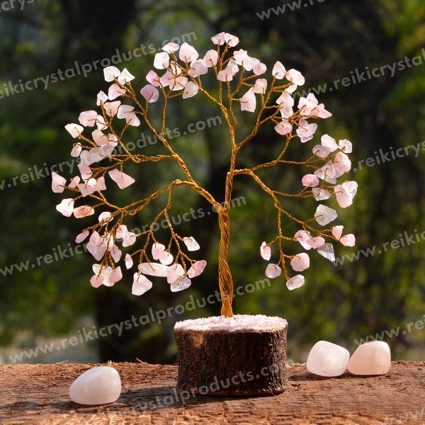 Natural Crystal Stone Tree 100 Beads