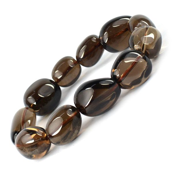 Natural Crystal Stone Big Tumble Bracelet