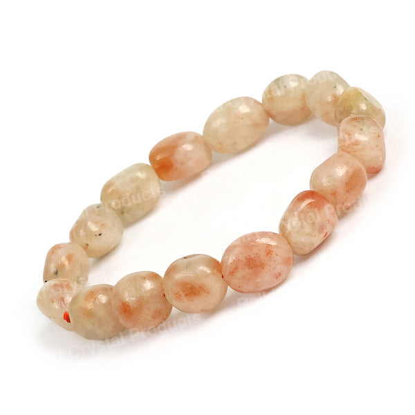 Natural Crystal Stone Big Tumble Bracelet