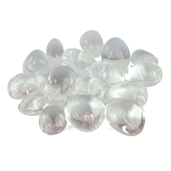 Clear Quartz Super High Grade Brazilian Tumble Stone