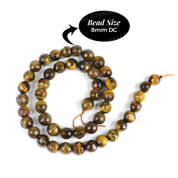 Polished Tiger Eye loose beads 45 to 50 pieces
