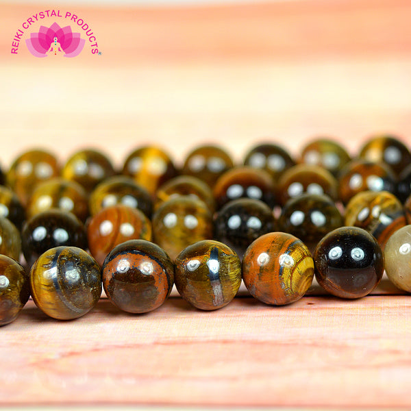 Tiger Eye gemstone beads for handmade jewelry