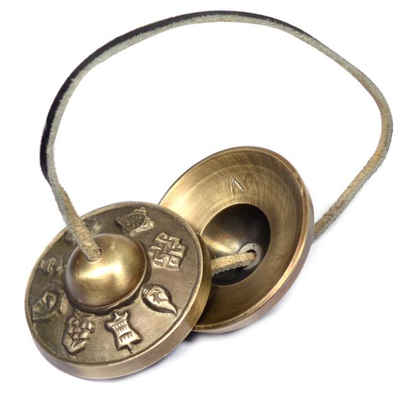 Auspicious Symbols Tingsha Bell