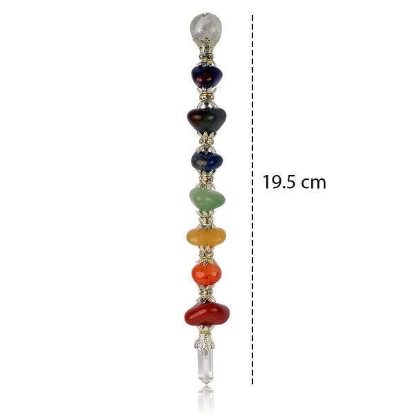 Tumble Stone Healing Wand for Energy Alignment
