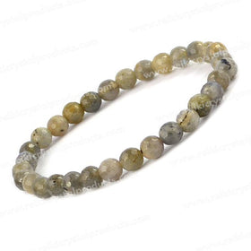 Labradorite Crystal Bracelet | Natural Healing Gemstone Bracelet for Transformation & Intuition