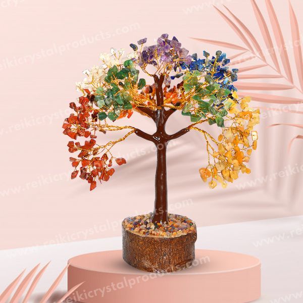 Natural Crystal Stone Tree 500 Beads
