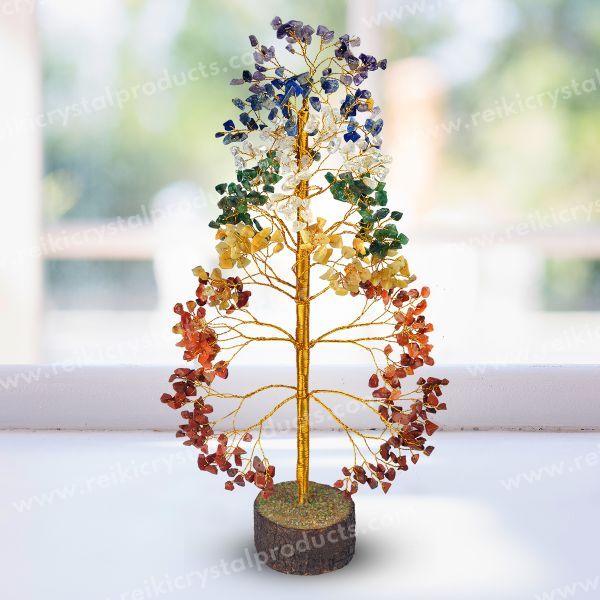 Natural Crystal Stone Tree 500 Beads