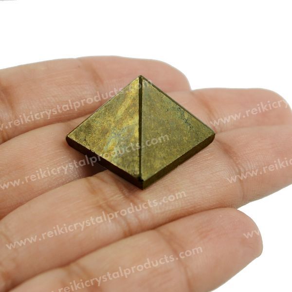 Natural Pyrite Pyramid 20-25 mm