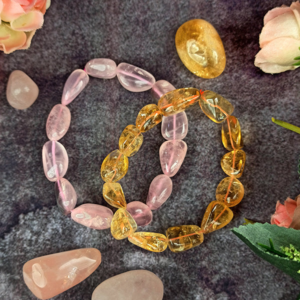 Tumbled Beads Bracelets