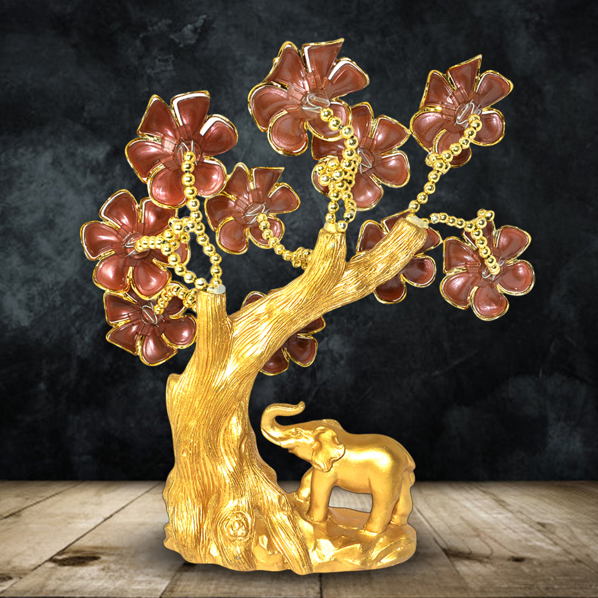 Elephant Evil Eye Tree for Home Decor Good Luck, Gift & Decorative Showpiece