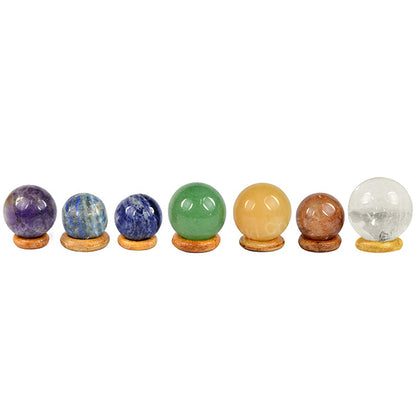 7 Chakra Balls Size 20-25 mm