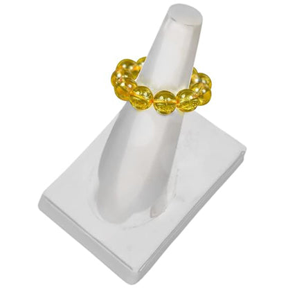 AAA Natural Crystal Stone Beads Ring 6mm
