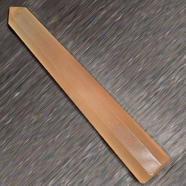 Orange Selenite Crystal Pencil / Obelisks