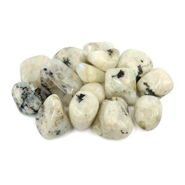 Rainbow Moonstone Tumble Stone