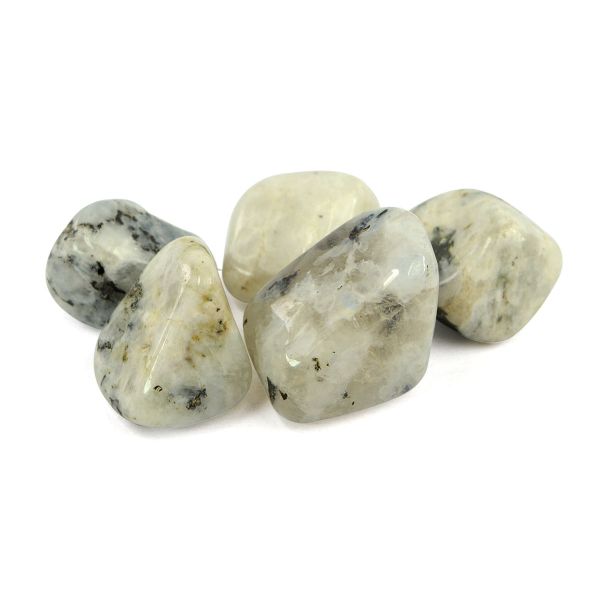 Rainbow Moonstone Tumble Stone