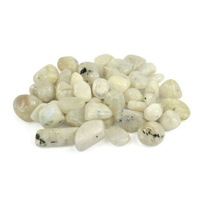 Rainbow Moonstone Superior Tumble Stone