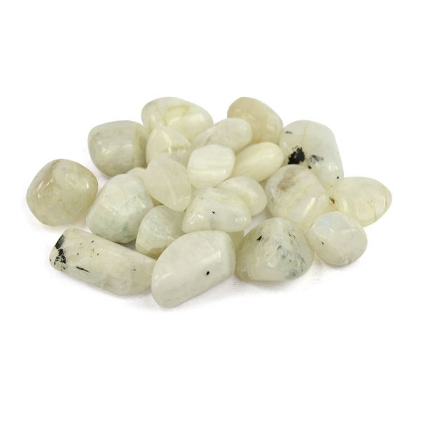 Rainbow Moonstone Superior Tumble Stone