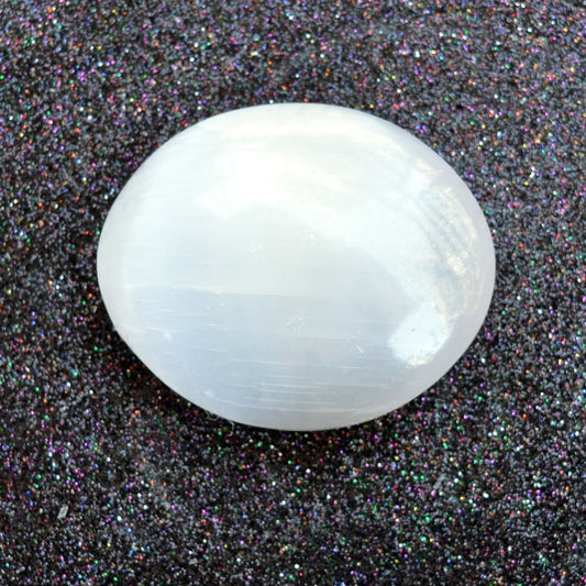Palm Stones of Selenite for Massage