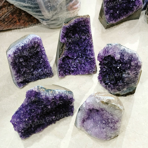 Natural Amethyst Geode Cluster Crystal Stone Raw Rough 1200 to 1300 Gram