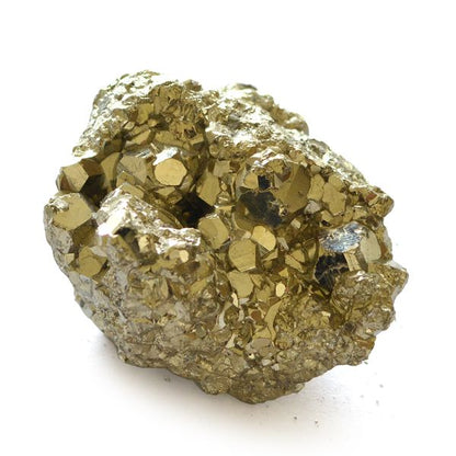 Certified Natural Pyrite Raw / Rough Cluster / Peru Pyrite for Healing / Vastu / Gifts / Wealth, Attracts Business Luck-70 gram