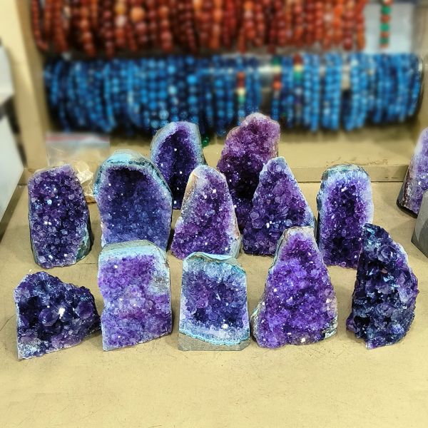 Natural Purple Amethyst Cluster (Weight 300 TO 400 Gm )