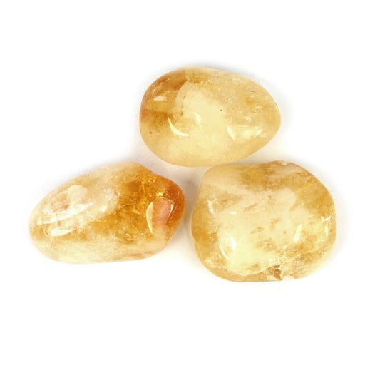 Brazilian Honey Citrine Tumble Stone