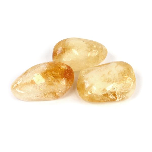 Brazilian Honey Citrine Tumble Stone