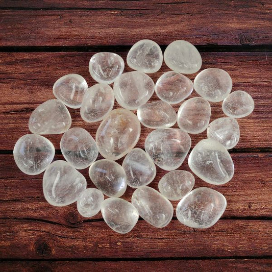 Clear Quartz Tumble Stone