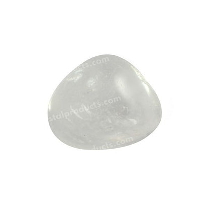 Clear Quartz Single Tumble Stone Pack of 1 pc