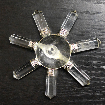 Clear Quartz Energy Generator - 7 Pencils