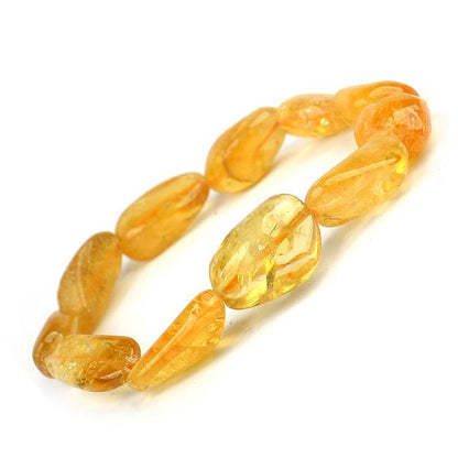 Natural Crystal Stone Tumble Bracelet